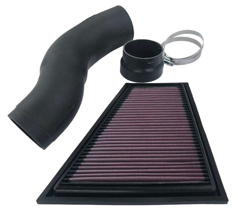 K&N 11-17 BMW 520i/528i N20 2.0L F/I Performance Air Intake System-Cold Air Intakes-Grocery Getter Performance