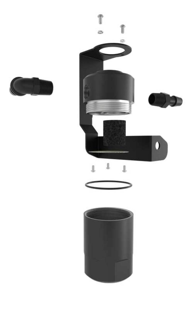 K&N 11-21 Dodge Challenger 6.4L V8 (Gas) Catch Can Oil Separator-Oil Separators-Grocery Getter Performance