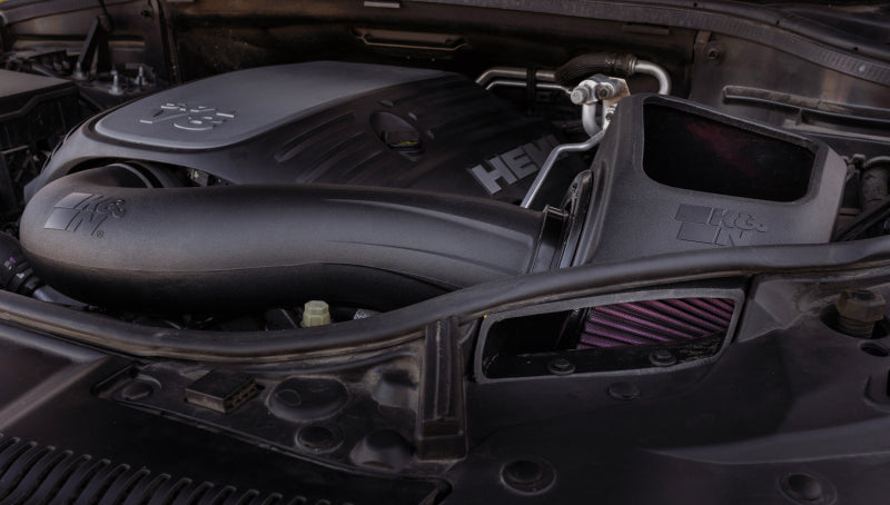 K&N 11-22 Jeep Grand Cherokee V8-5.7L F Performance Air Intake System-Cold Air Intakes-Grocery Getter Performance