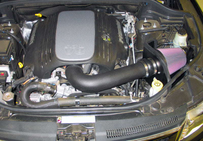K&N 11 Dodge Durango 5.7L V8 / 11 Jeep Grand Cherokee 5.7L V8 AirCharger Performance Intake-Cold Air Intakes-Grocery Getter Performance