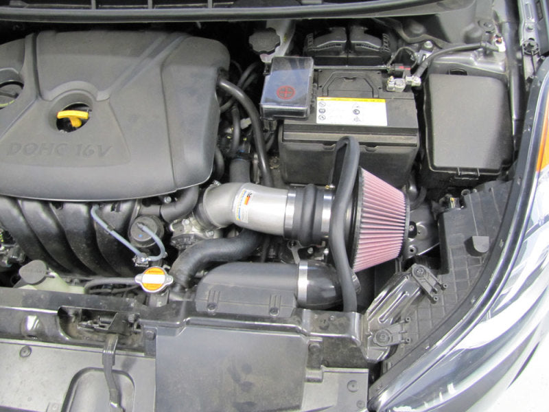 K&N 11 Hyundai Elantra 1.8L L4 Typhoon Performance Intake Kit-Cold Air Intakes-Grocery Getter Performance