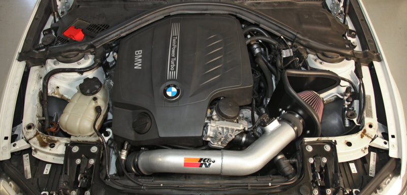 K&N 12-15 BMW 335i 3.0L L6 F/I Typhoon Performance Intake-Cold Air Intakes-Grocery Getter Performance