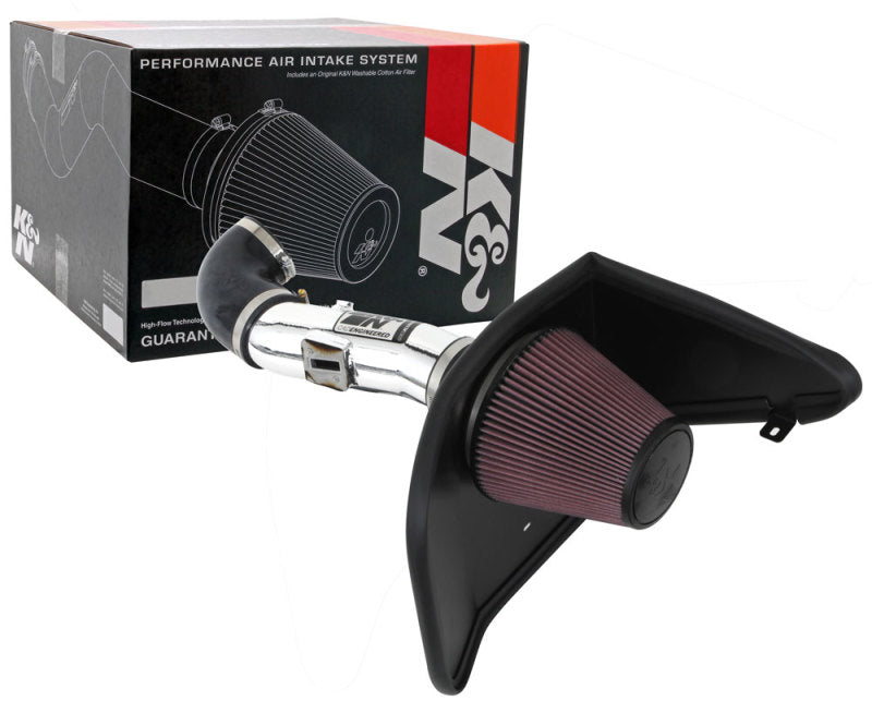 K&N 12-15 Chevrolet Camaro 3.6L V6 Typhoon Performance Intake-Cold Air Intakes-Grocery Getter Performance