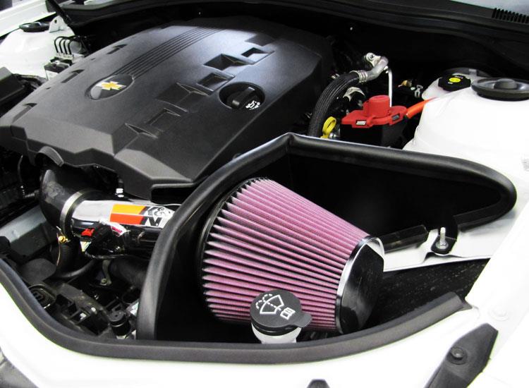 K&N 12-15 Chevrolet Camaro 3.6L V6 Typhoon Performance Intake-Cold Air Intakes-Grocery Getter Performance