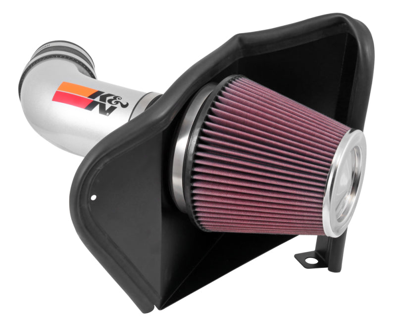 K&N 12-15 Jeep Grand Cherokee SRT 8 6.4L V8 High Flow Performance Intake Kit-Cold Air Intakes-Grocery Getter Performance