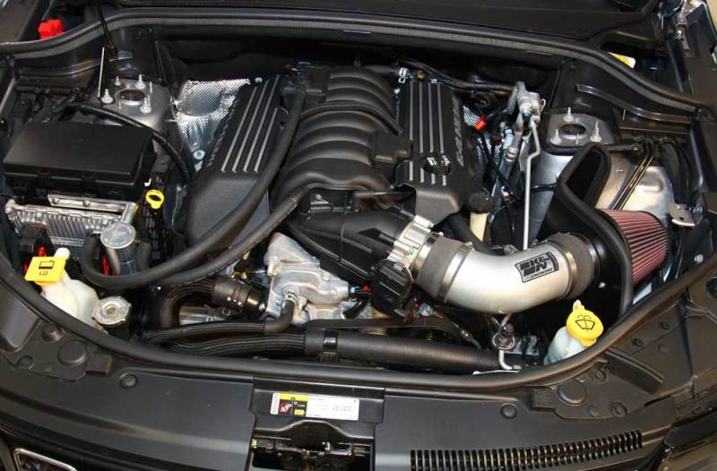 K&N 12-15 Jeep Grand Cherokee SRT 8 6.4L V8 High Flow Performance Intake Kit-Cold Air Intakes-Grocery Getter Performance