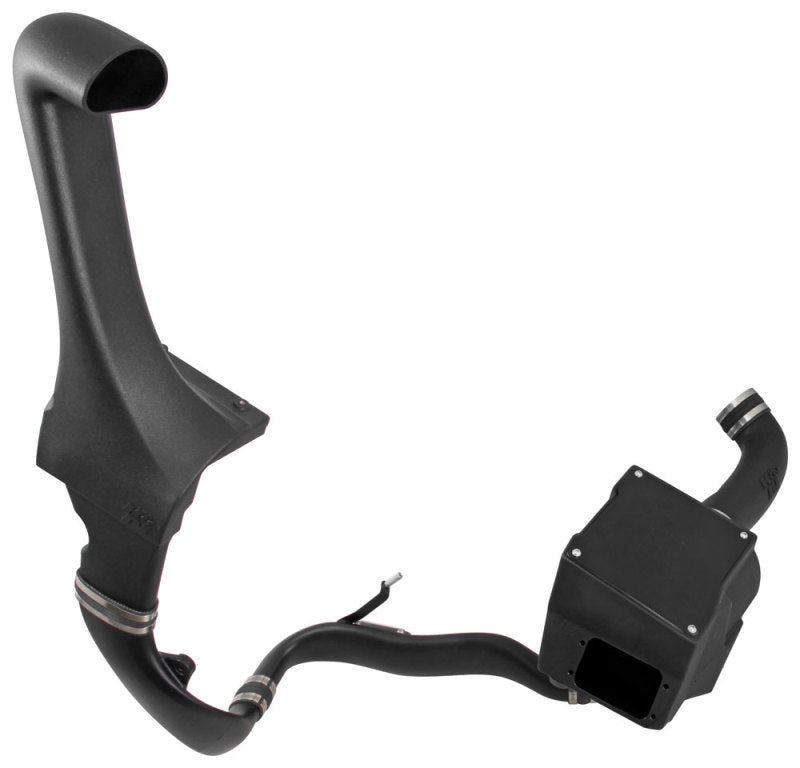 K&N 12-18 Jeep Wrangler 3.6L V6 Performance Intake Kit w/ Snorkel-Cold Air Intakes-Grocery Getter Performance