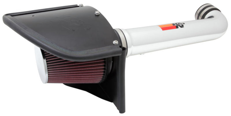 K&N 12-18 Jeep Wrangler V6-3.6L High Flow Performance Intake Kit (12-15 CARB Approved)-Cold Air Intakes-Grocery Getter Performance