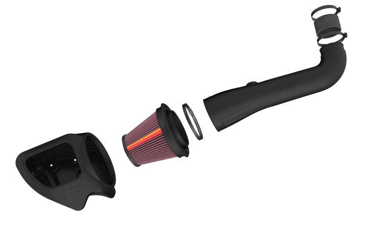 K&N 12-18 Jeep Wrangler V6 3.6L NextGen Cold Air Intake-Cold Air Intakes-Grocery Getter Performance