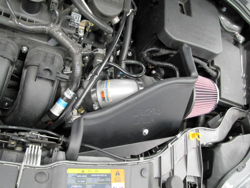 K&N 12 Ford Focus 2.0L Typhoon Performance Intake-Cold Air Intakes-Grocery Getter Performance