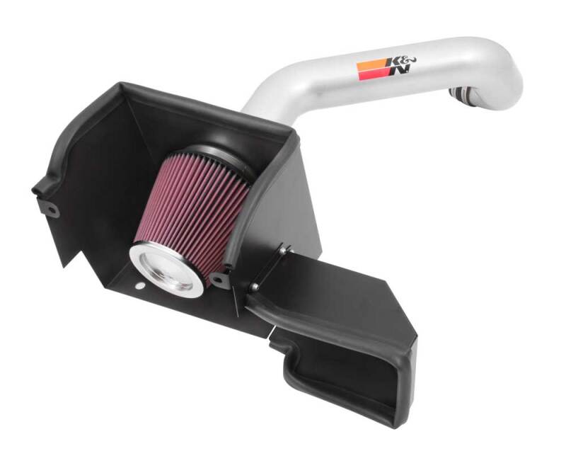 K&N 13-14 Dodge Ram 1500 3.6L V6 High Flow Performance Intake Kit-Cold Air Intakes-Grocery Getter Performance