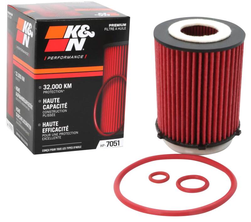 K&N 13-23 Mercedes-Benz CLA250 2.0L L4 OIL FILTER-Oil Filters-Grocery Getter Performance