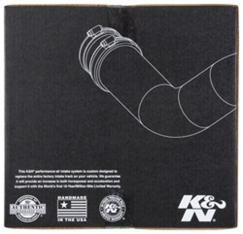 K&N 14-15 Chevrolet Corvette 6.2L V8 F/I Performance Intake Kit-Cold Air Intakes-Grocery Getter Performance