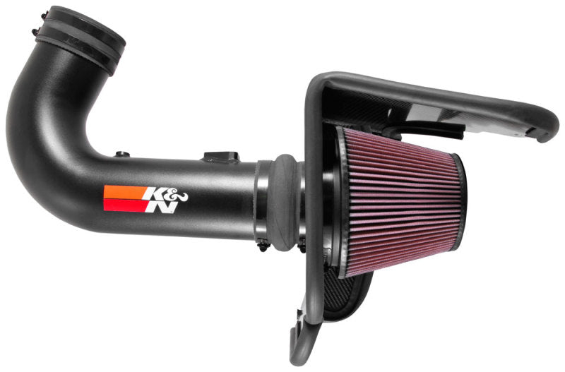 K&N 14-15 Chevy Camaro Z28 7.0L Typhoon Performance Intake-Cold Air Intakes-Grocery Getter Performance