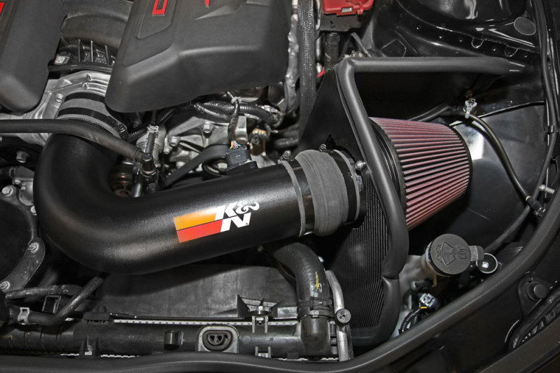 K&N 14-15 Chevy Camaro Z28 7.0L Typhoon Performance Intake-Cold Air Intakes-Grocery Getter Performance