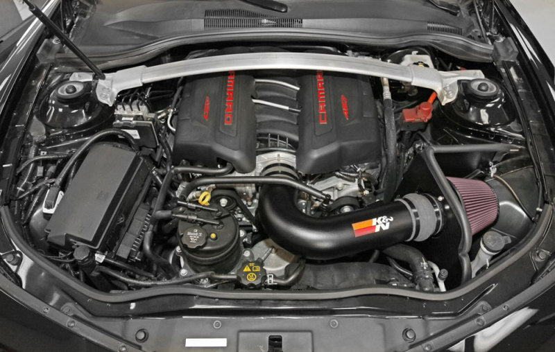 K&N 14-15 Chevy Camaro Z28 7.0L Typhoon Performance Intake-Cold Air Intakes-Grocery Getter Performance