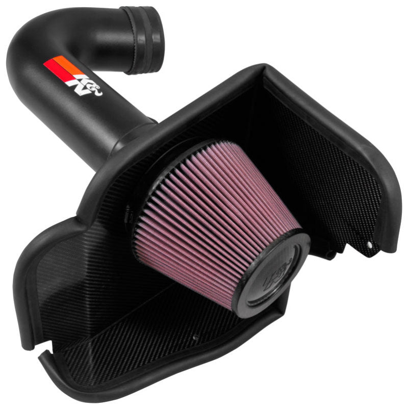 K&N 14-15 Chevy Camaro Z28 7.0L Typhoon Performance Intake-Cold Air Intakes-Grocery Getter Performance