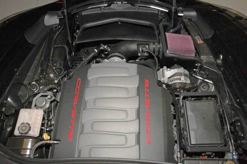 K&N 14-15 Chevy Corvette Stingray 6.2L V8 AirCharger Performance Intake-Cold Air Intakes-Grocery Getter Performance