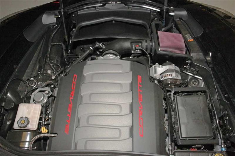 K&N 14-15 Chevy Corvette Stingray 6.2L V8 AirCharger Performance Intake-Cold Air Intakes-Grocery Getter Performance