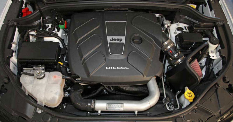 K&N 14-15 Jeep Grand Cherokee 3.0L V6 Turbo Diesel Performance Intake Kit-Cold Air Intakes-Grocery Getter Performance