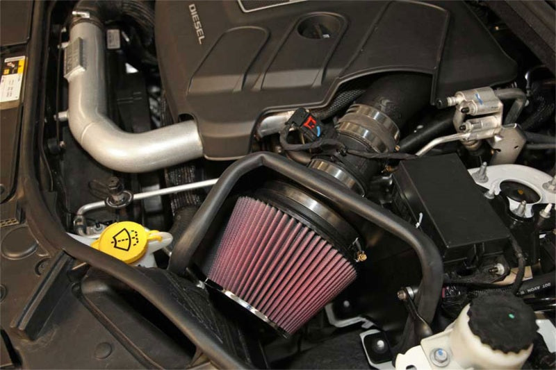 K&N 14-15 Jeep Grand Cherokee 3.0L V6 Turbo Diesel Performance Intake Kit-Cold Air Intakes-Grocery Getter Performance