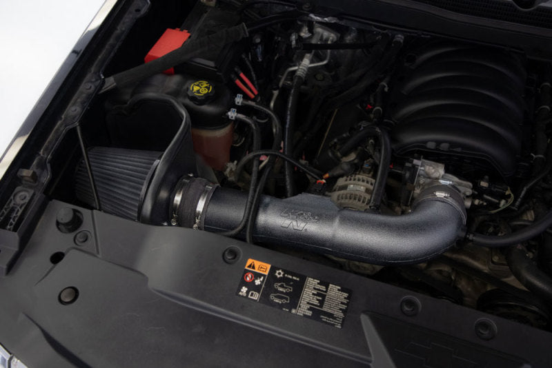 K&N 14-18 Chevrolet/GMC 1500 V8 5.3L/6.2L Performance Air Intake System-Cold Air Intakes-Grocery Getter Performance
