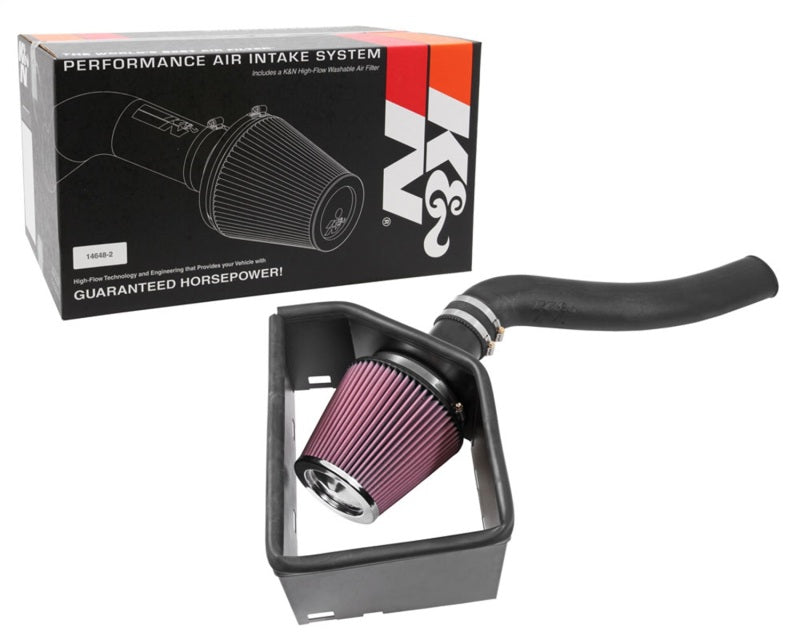 K&N 15-16 Dodge Ram 1500 V6-3.0L DSL Performance Intake Kit-Cold Air Intakes-Grocery Getter Performance