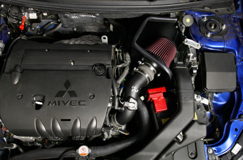 K&N 15-16 Mitsubishi Lancer 2.4L AirCharger Performance Intake (manual only)-Cold Air Intakes-Grocery Getter Performance