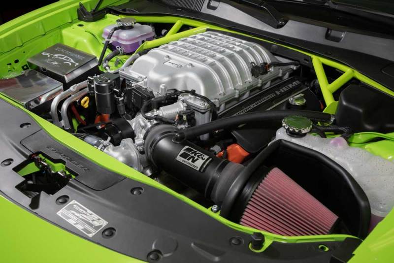 K&N 15-23 Dodge Challenger 6.2L V8 / 15-23 Dodge Charger 6.2L V8 Oil Catch Can-Oil Separators-Grocery Getter Performance