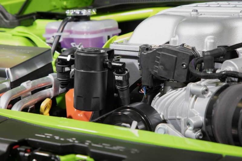 K&N 15-23 Dodge Challenger 6.2L V8 / 15-23 Dodge Charger 6.2L V8 Oil Catch Can-Oil Separators-Grocery Getter Performance