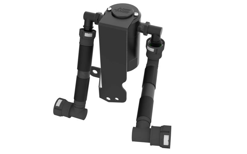 K&N 15-23 Dodge Challenger 6.2L V8 / 15-23 Dodge Charger 6.2L V8 Oil Catch Can-Oil Separators-Grocery Getter Performance