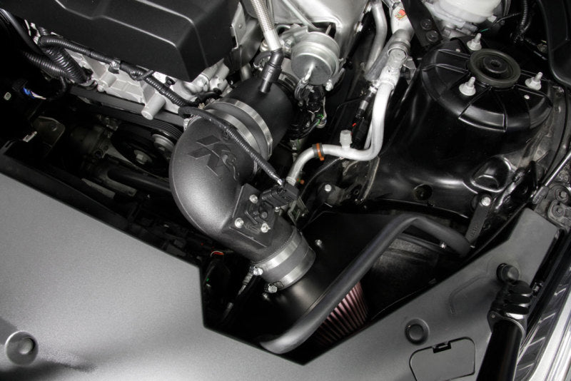 K&N 16-17 Cadillac ATS L4-2.0L Turbo 57 Series FIPK Performance Intake Kit-Cold Air Intakes-Grocery Getter Performance