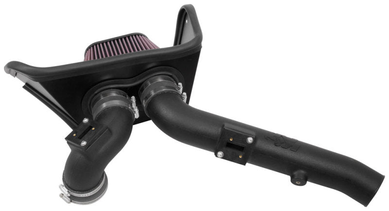 K&N 16-17 Cadillac ATS-V 3.6L V6 Twin Turbo Performance Intake Kit-Cold Air Intakes-Grocery Getter Performance
