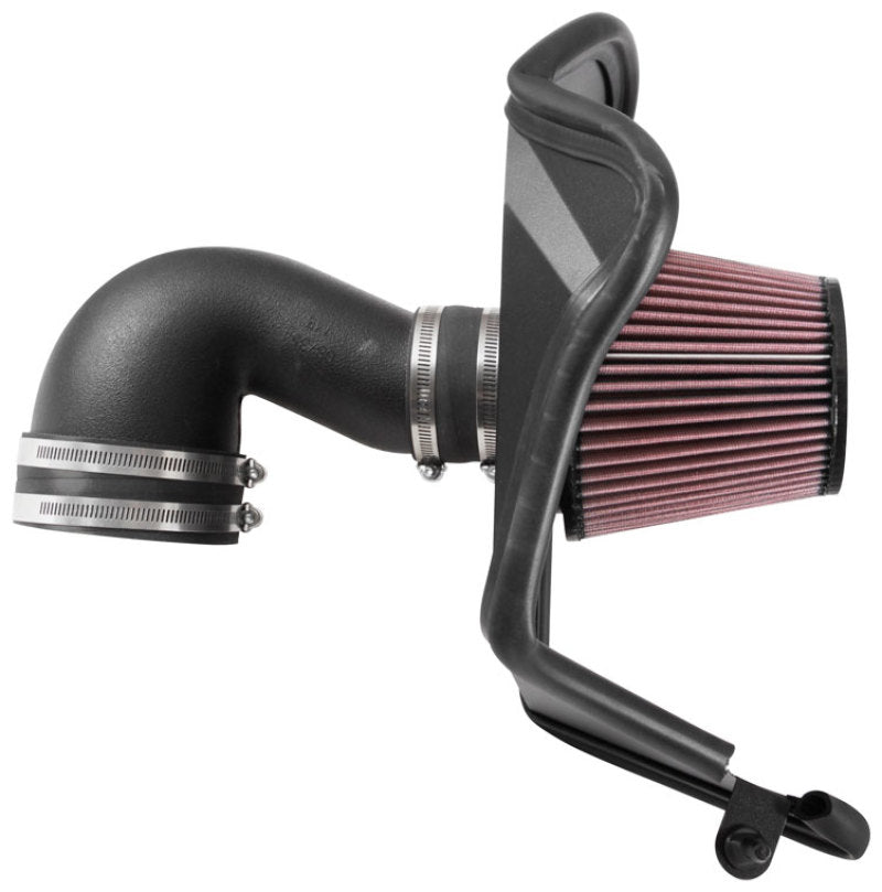 K&N 16-17 Chevrolet Camaro I4-2.0T 57 Series FIPK Performance Intake Kit-Cold Air Intakes-Grocery Getter Performance
