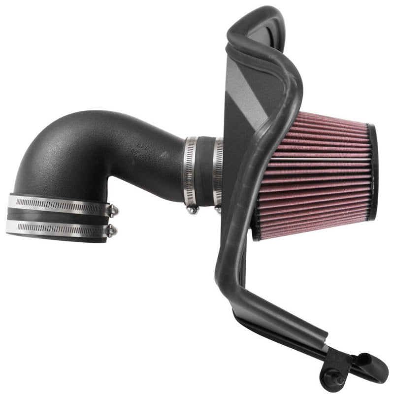 K&N 16-17 Chevrolet Camaro L4-2.0L F/I Turbo AirCharger Performance Intake-Cold Air Intakes-Grocery Getter Performance