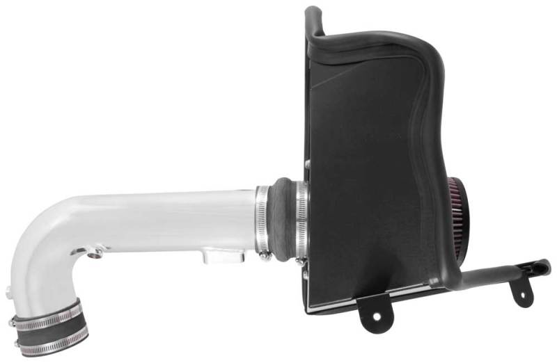 K&N 16-17 Chevy Camaro 3.6L Silver Typhoon Short Ram Intake-Cold Air Intakes-Grocery Getter Performance