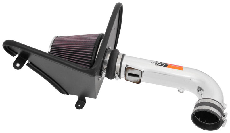 K&N 16-17 Chevy Camaro 3.6L Silver Typhoon Short Ram Intake-Cold Air Intakes-Grocery Getter Performance