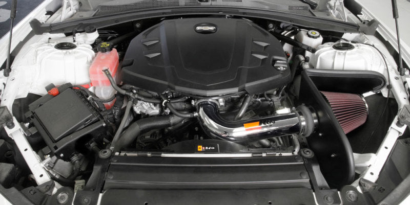 K&N 16-17 Chevy Camaro 3.6L Silver Typhoon Short Ram Intake-Cold Air Intakes-Grocery Getter Performance