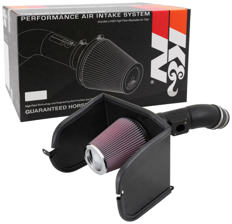 K&N 16-17 Toyota Land Cruiser V8-5.7L F/l 63 Series AirCharger Performance Intake-Cold Air Intakes-Grocery Getter Performance