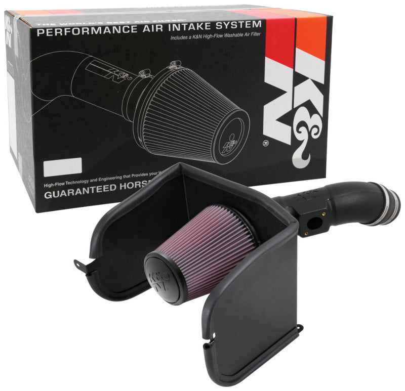 K&N 16-17 Toyota Land Cruiser V8-5.7L F/l 63 Series AirCharger Performance Intake-Cold Air Intakes-Grocery Getter Performance
