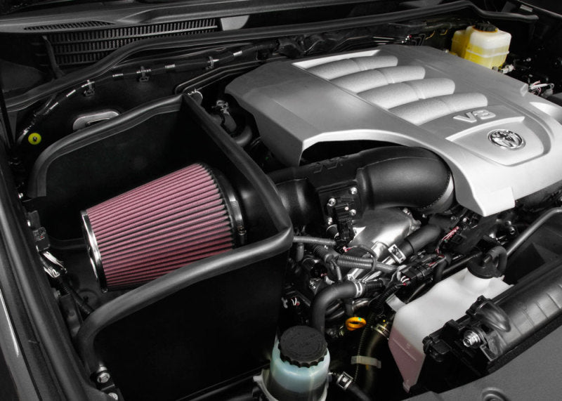 K&N 16-17 Toyota Land Cruiser V8-5.7L F/l 63 Series AirCharger Performance Intake-Cold Air Intakes-Grocery Getter Performance