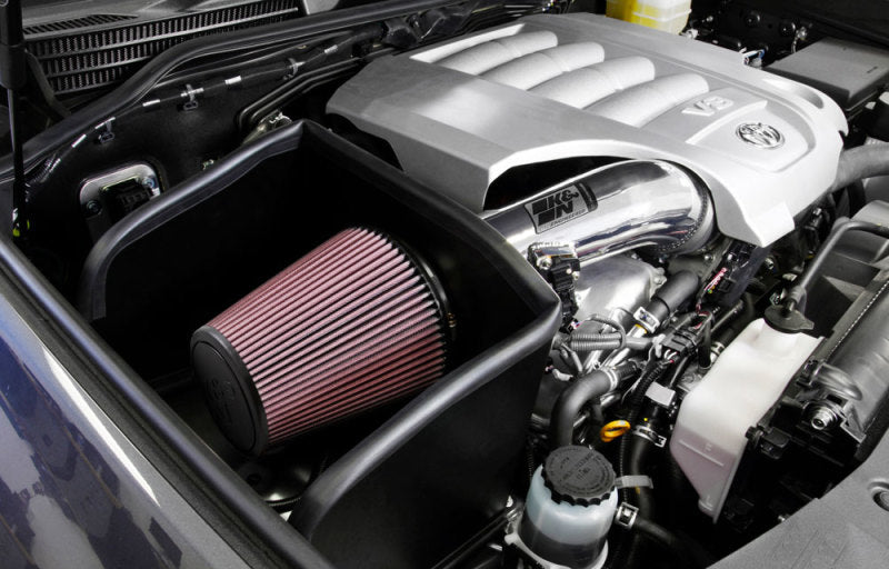 K&N 16-17 Toyota Land Cruiser V8-5.7L High Flow Performance Kit-Cold Air Intakes-Grocery Getter Performance