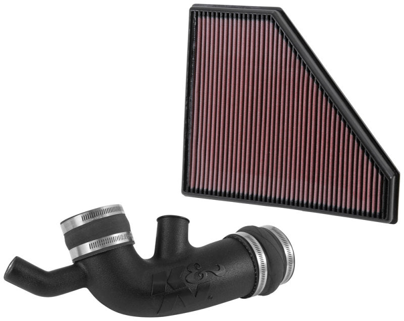 K&N 16-19 Chevrolet Camaro V6-3.6L Performance Intake Kit-Cold Air Intakes-Grocery Getter Performance