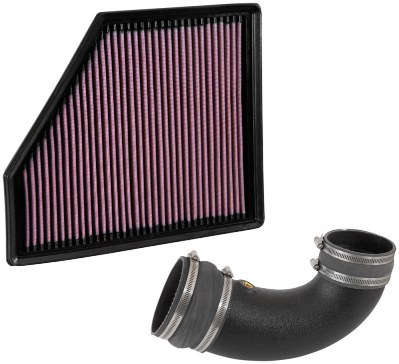 K&N 16-19 Chevrolet Camaro V8-6.2L Performance Intake Kit-Cold Air Intakes-Grocery Getter Performance