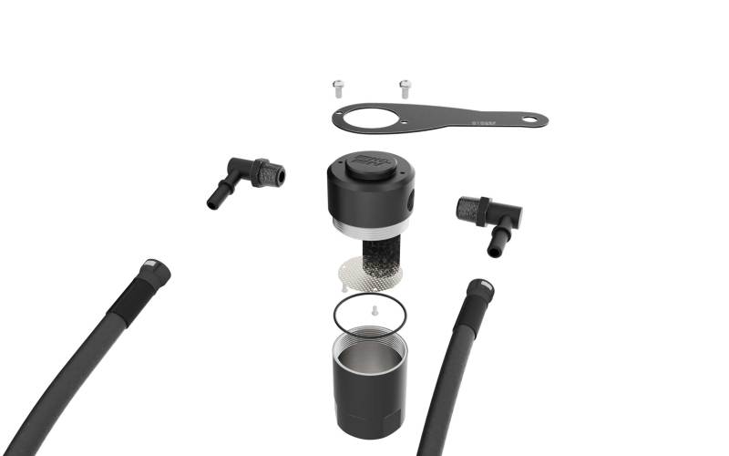 K&N 16-21 Chevrolet Camaro LT1 6.2L (Gas) Catch Can Oil Separator-Oil Separators-Grocery Getter Performance
