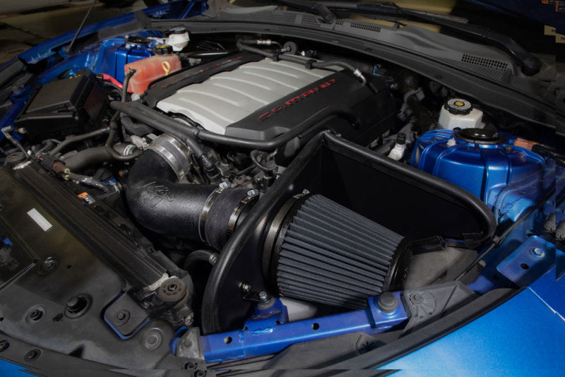 K&N 16-23 Chevrolet Camaro SS 6.2L V8 F/I DRYFLOW Performance Air Intake System-Cold Air Intakes-Grocery Getter Performance