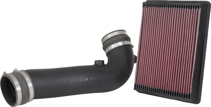 K&N 17-19 Chevrolet Silverado V8-5.3L Performance Intake Kit-Cold Air Intakes-Grocery Getter Performance