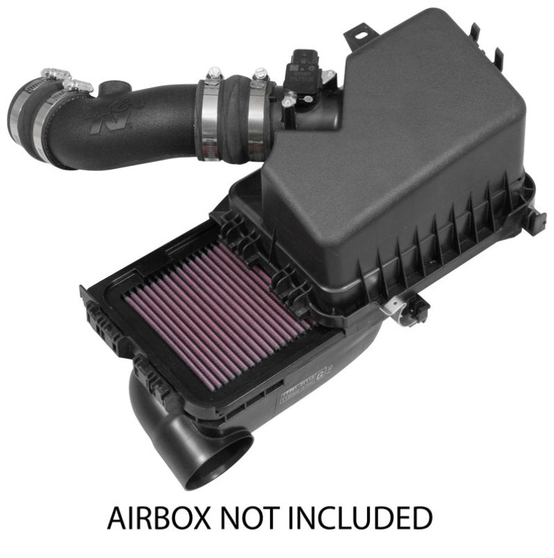 K&N 17-19 Toyota Corolla L4-1.8L F/I Performance Air Intake System-Cold Air Intakes-Grocery Getter Performance