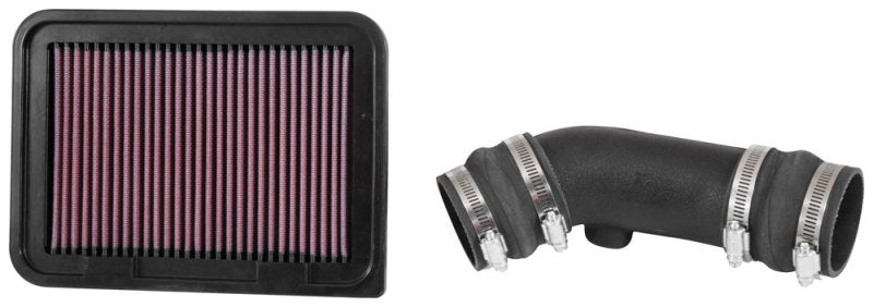 K&N 17-19 Toyota Corolla L4-1.8L F/I Performance Air Intake System-Cold Air Intakes-Grocery Getter Performance