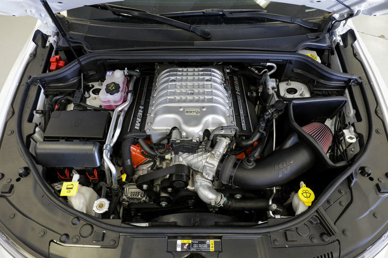 K&N 18-19 Jeep Grand Cherokee Trackhawk V8-6.2L F/I AirCharger Performance Intake-Cold Air Intakes-Grocery Getter Performance